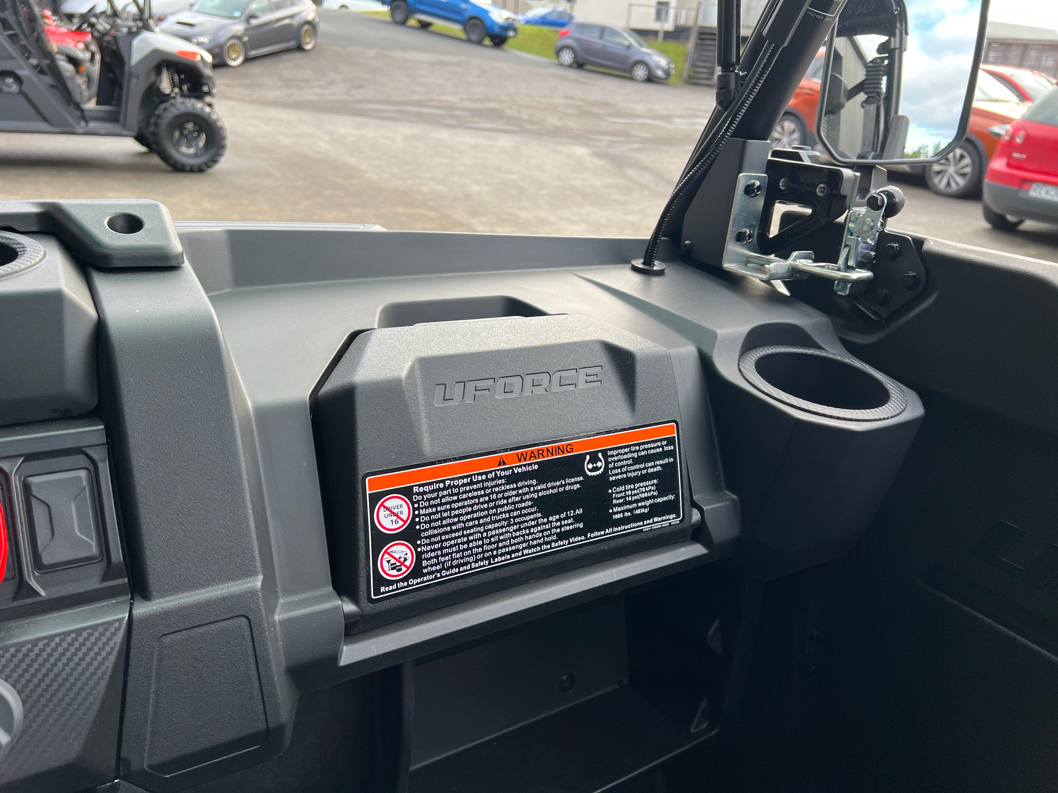 2025 CFMOTO U600 UFORCE EPS FARM SPEC  $19,750 + GST