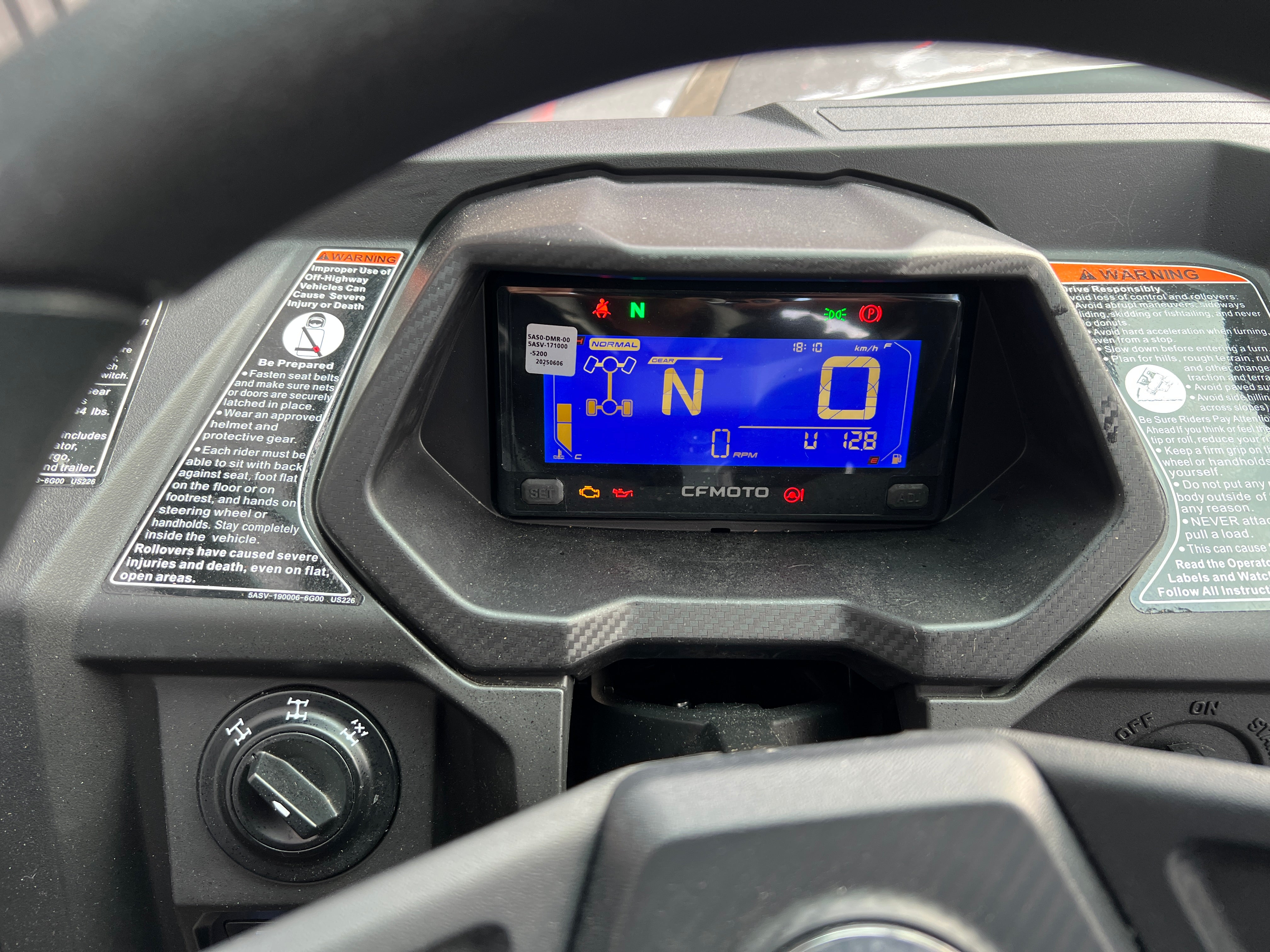 2025 CFMOTO U600 UFORCE EPS FARM SPEC  $19,750 + GST