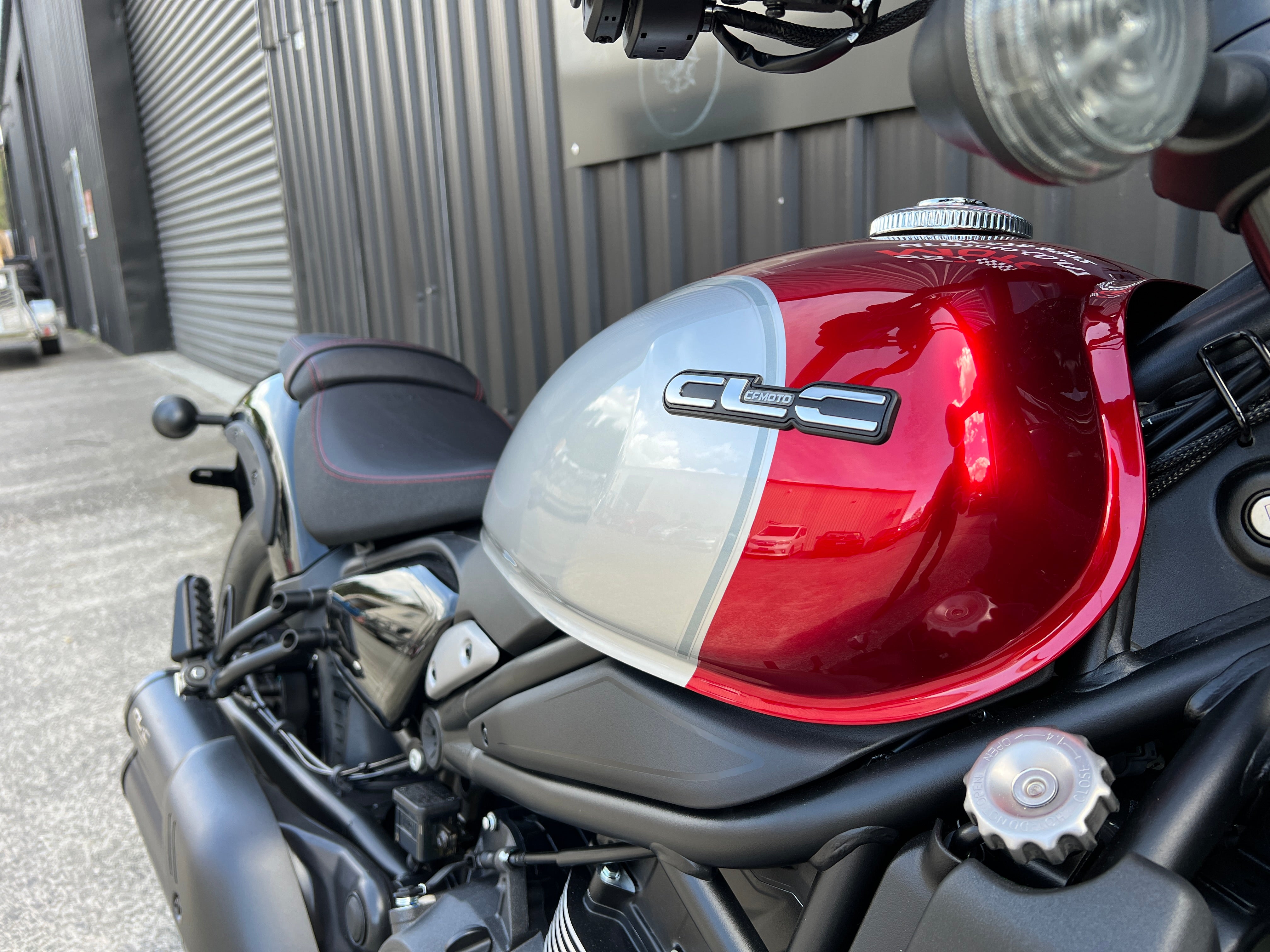 CFMOTO 450 CLC 2025 - RUBY RED