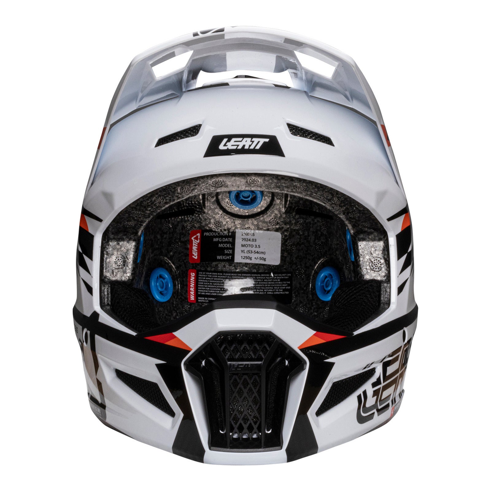 Leatt 2026 3.5 Junior Helmet Kit - White