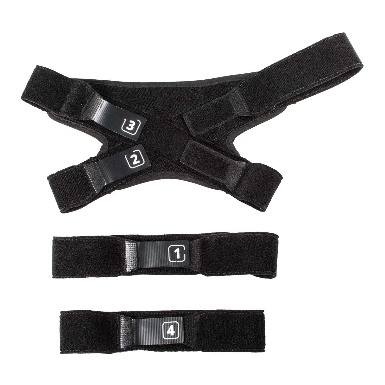 Leatt Strap Kit All C-Frame Carbon (Pair) (2XL)