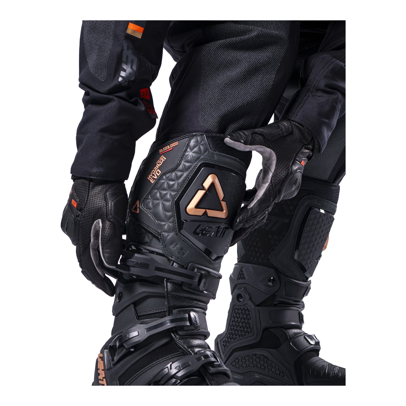 Leatt 7.5 ADV Rally HydraDri Pant - Stealth Black / Grey