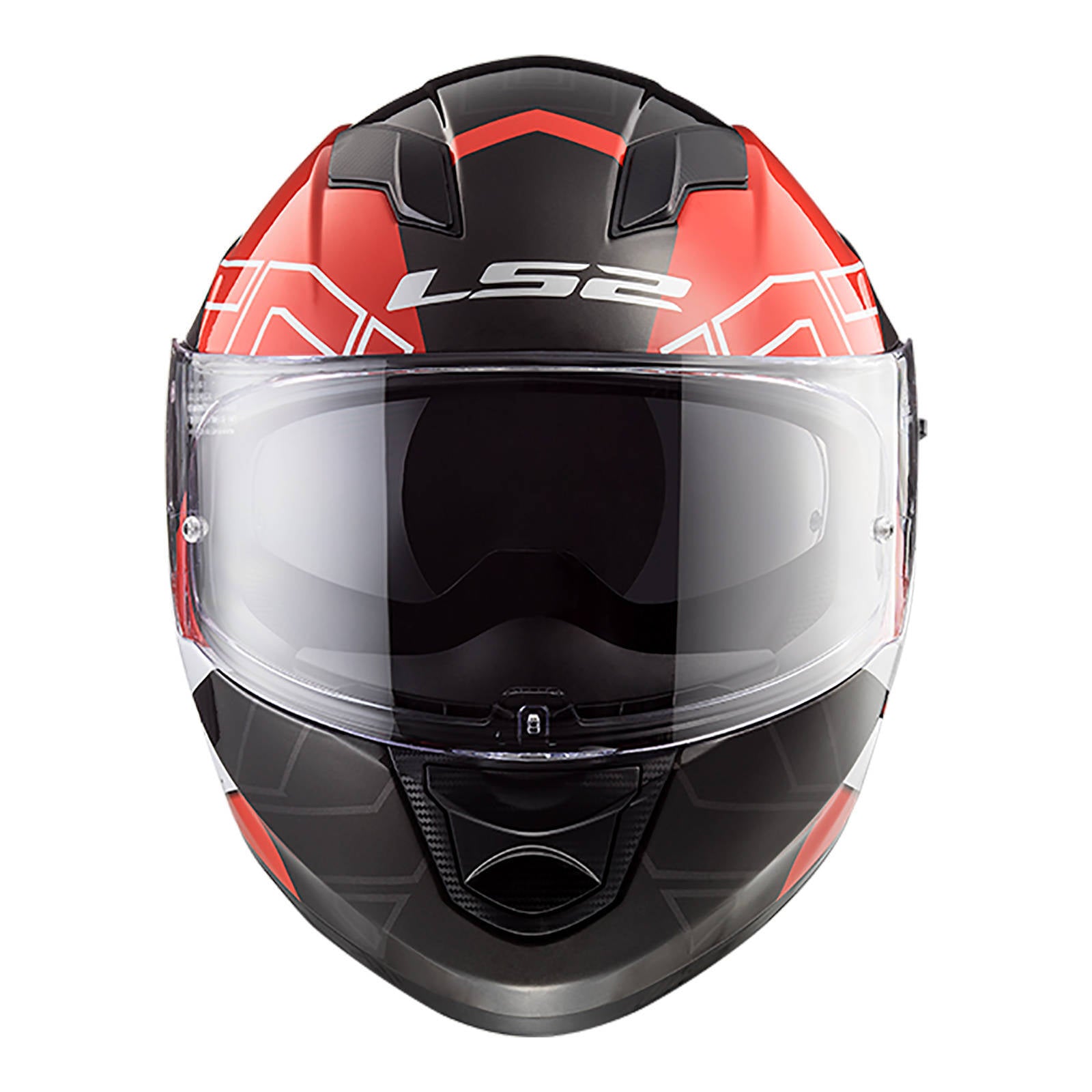 LS2 FF320 Stream Evo Kub Helmet - Black / Red