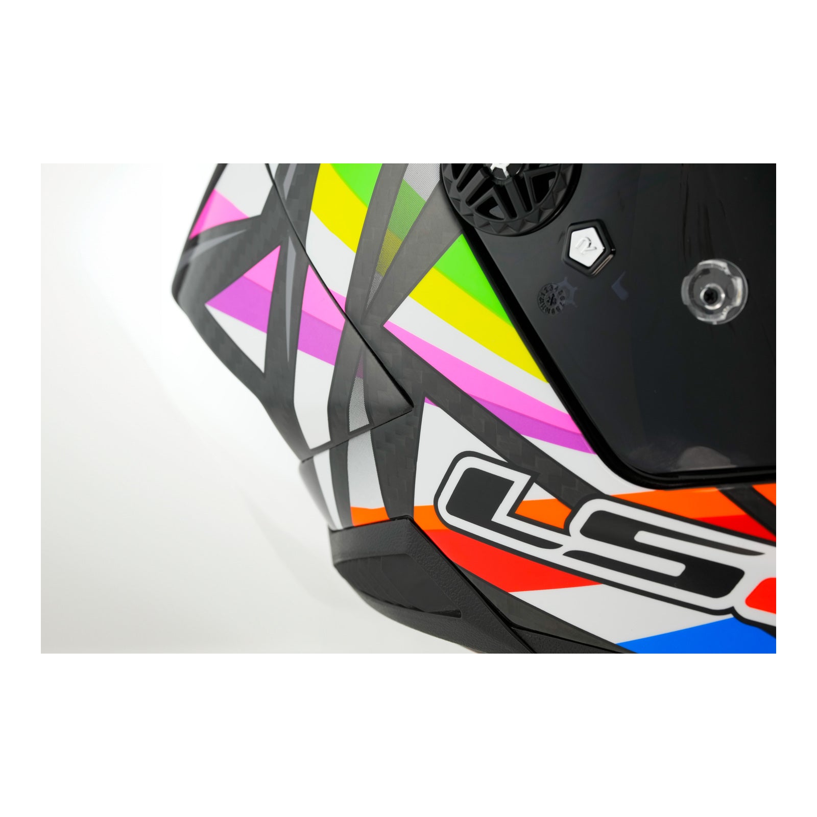 LS2 FF805 Thunder GP Aero Flash Helmet - Black