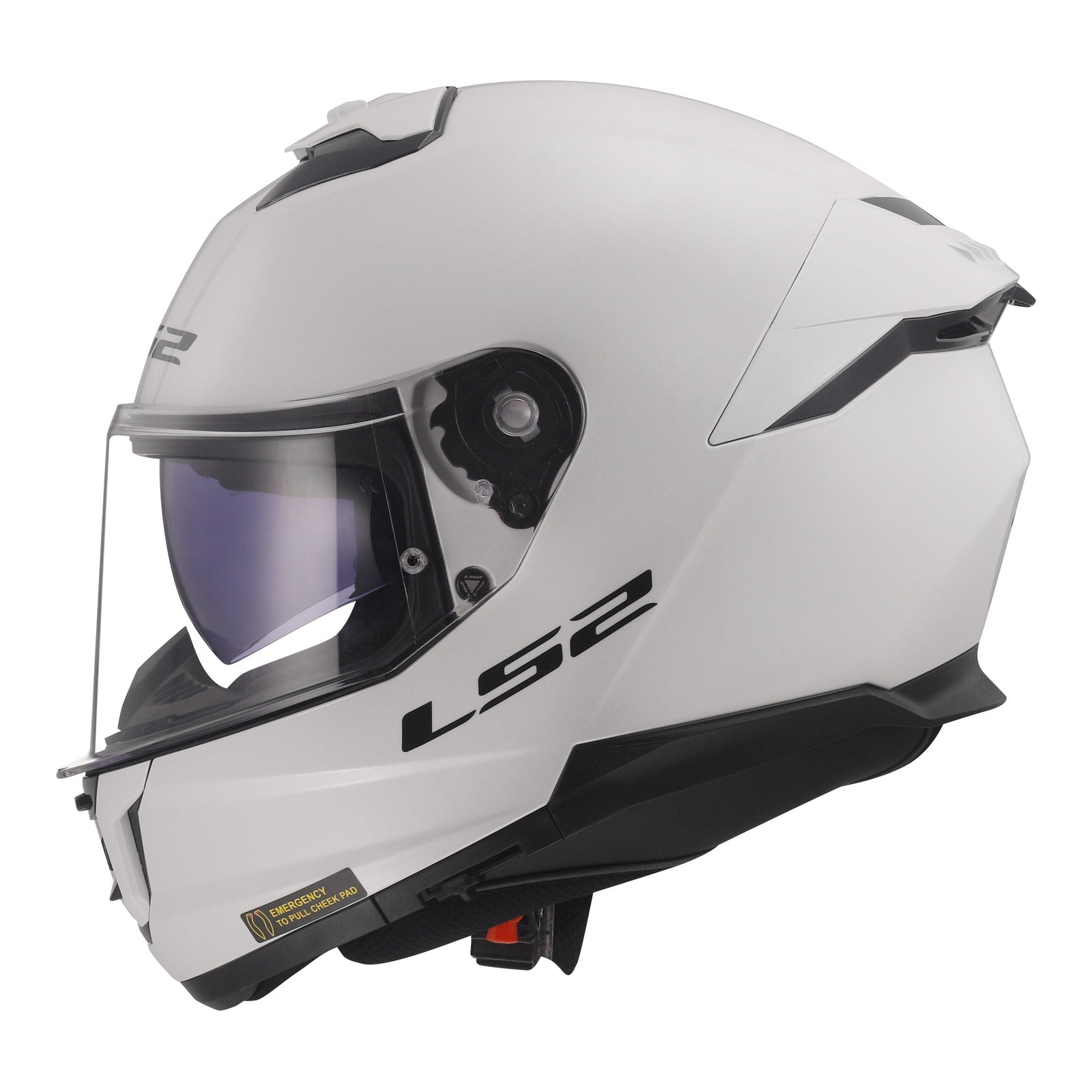 LS2 FF808 Stream II Helmets - White 06