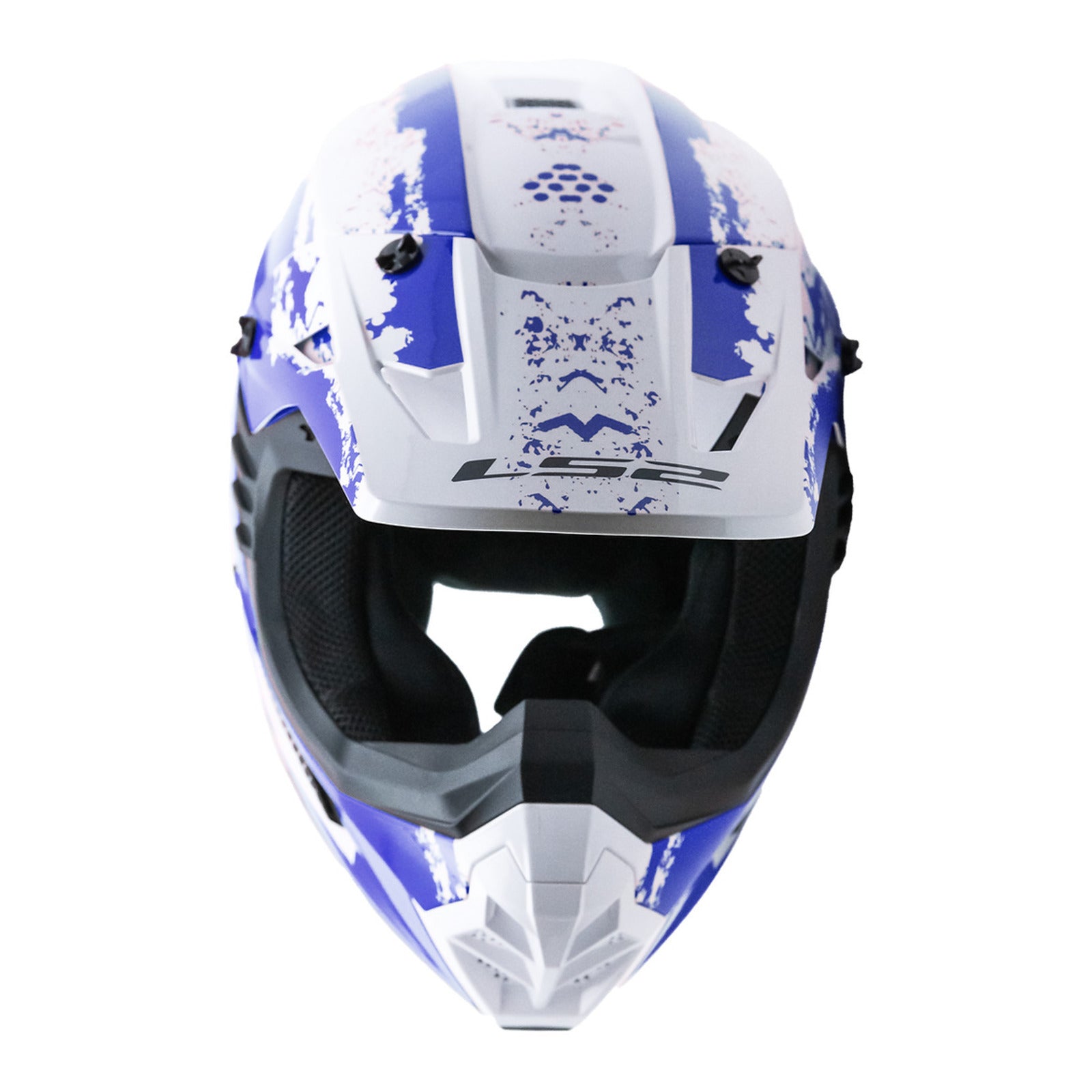 LS2 MX706J COZ Hyde Junior Helmet - Blue / White 06
