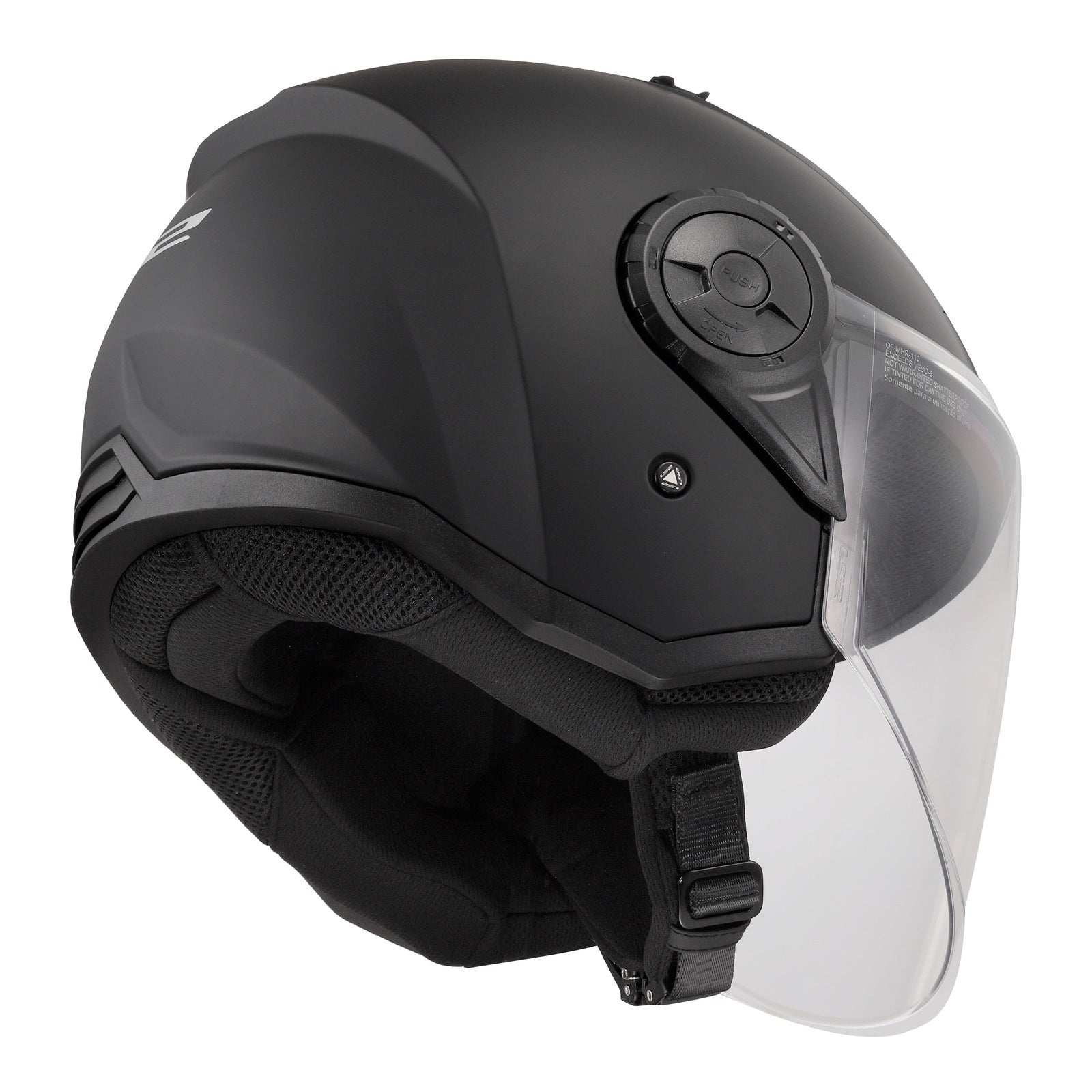 LS2 OF616 Airflow II Helmets - Matte Black 06