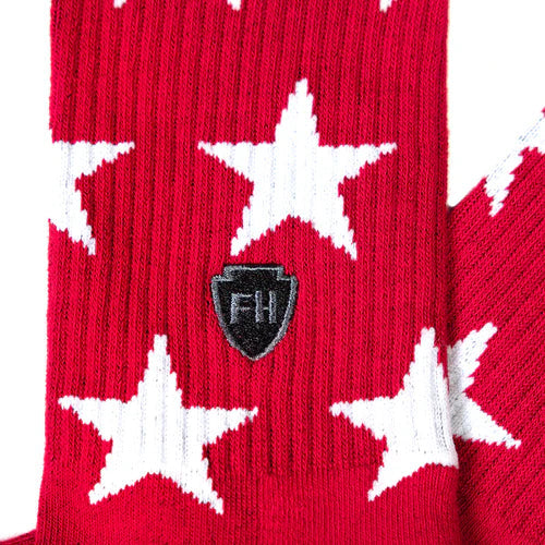 Liberty Youth Sock - Red
