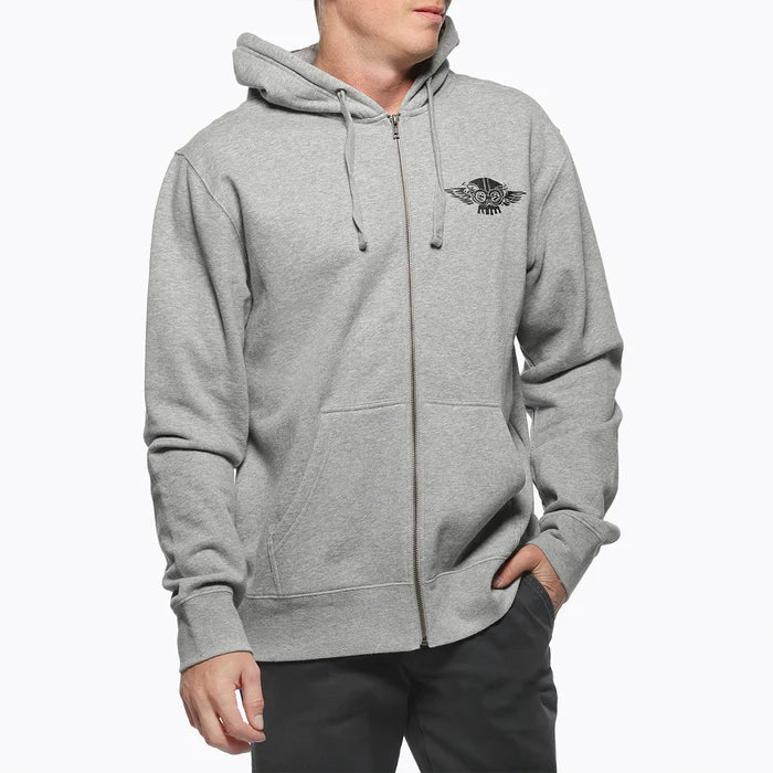 Love Of It Hooded Zip-Up Fleece