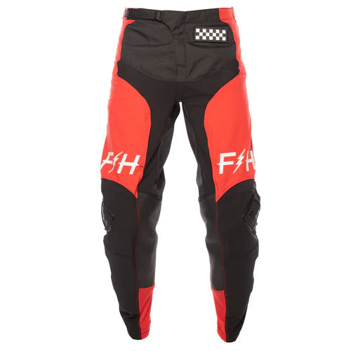 Raven Moto 2 Pant - Red/Black