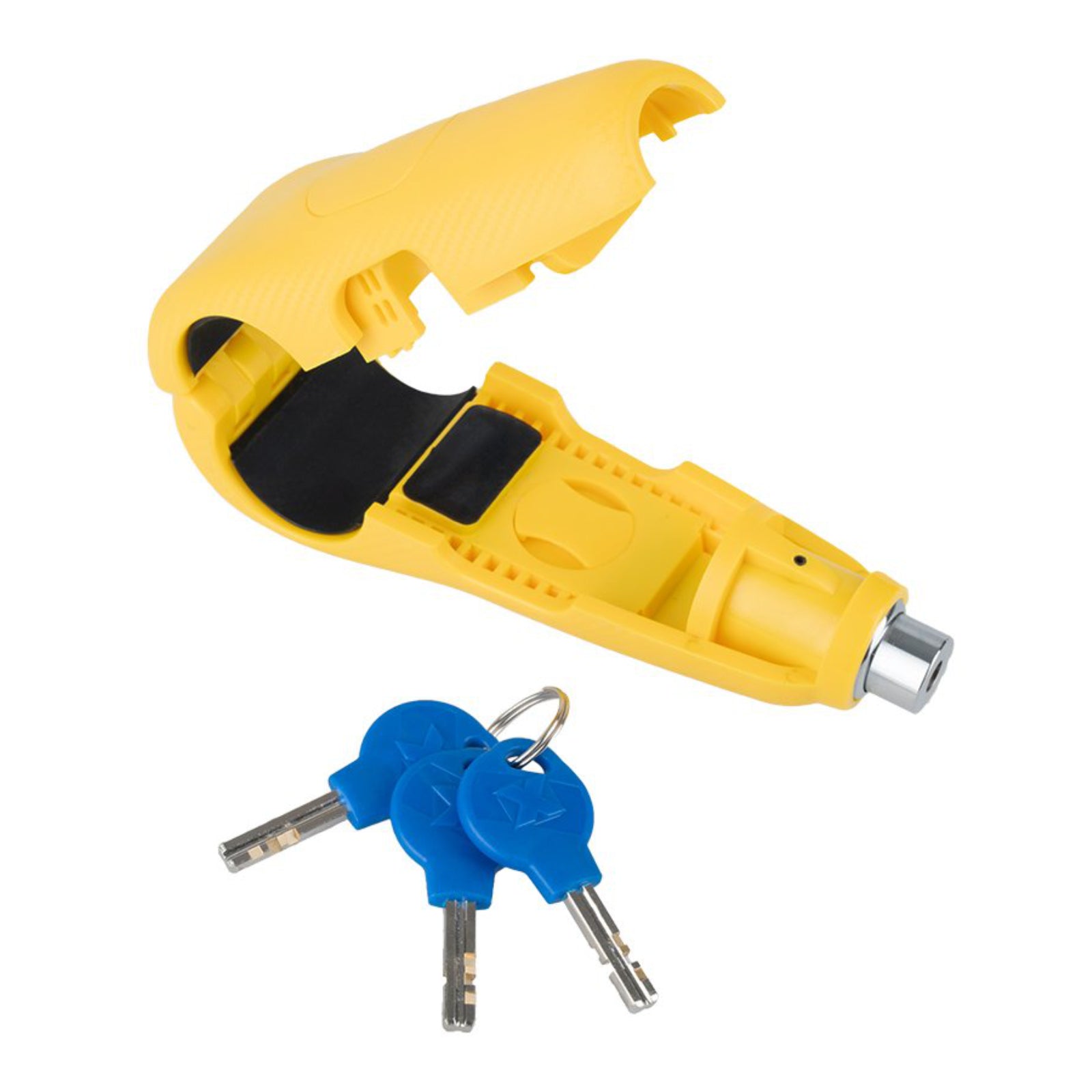 Oxford Security Lever Lock Alarm - Yellow