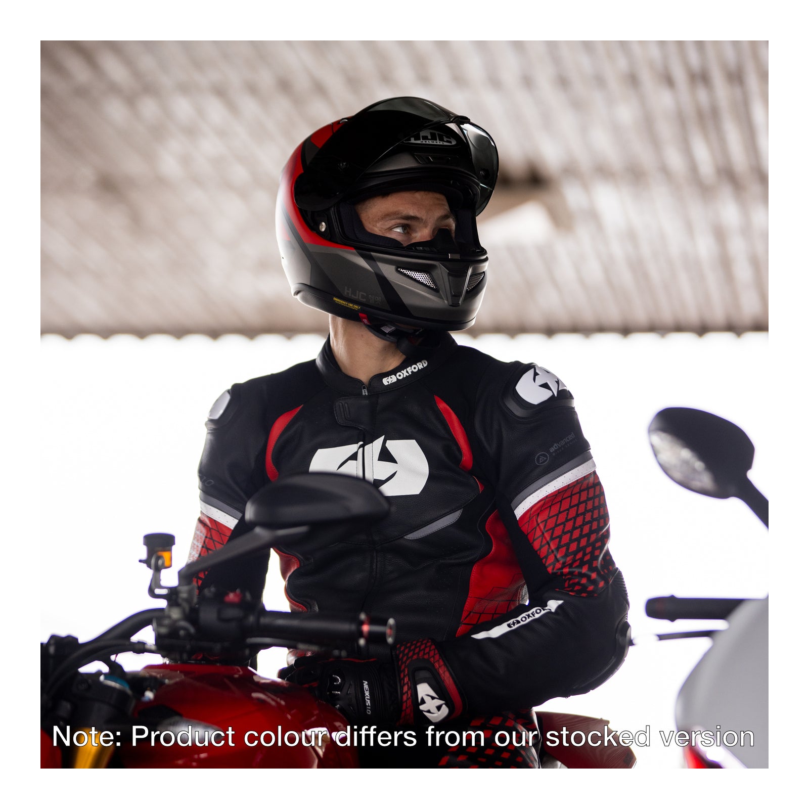 Oxford Nexus 1.0 Leather Men's Suit - Stealth Black