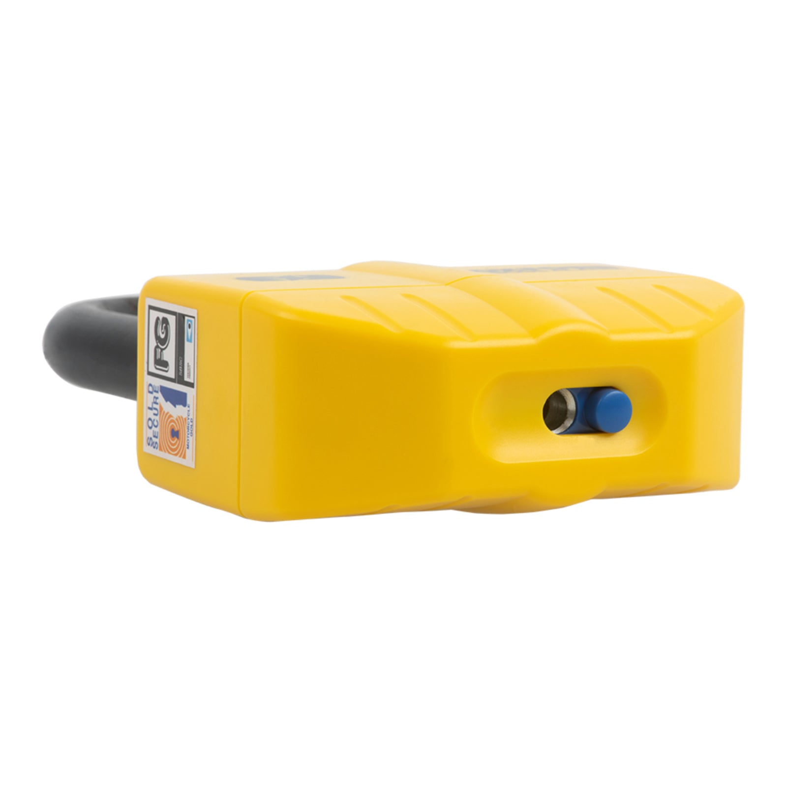 Oxford Disc Lock Alarm Boss 14mm - Yellow