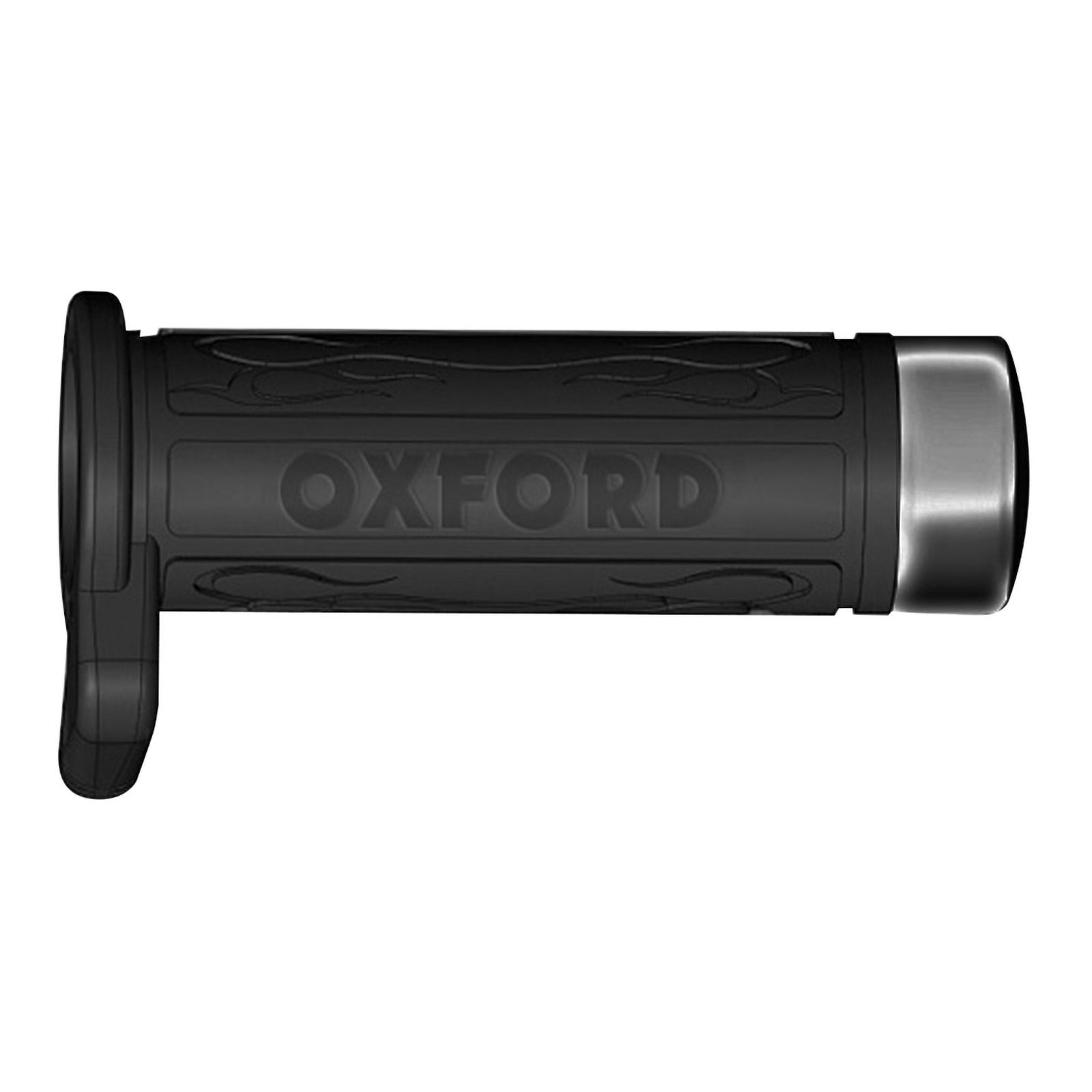 Oxford Hot Grips Replacement Dark Chrome Cap for 697