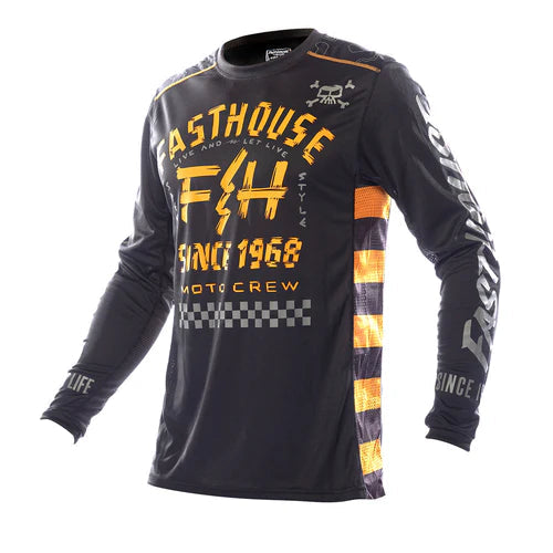 Off Road Jersey - Black/Amber