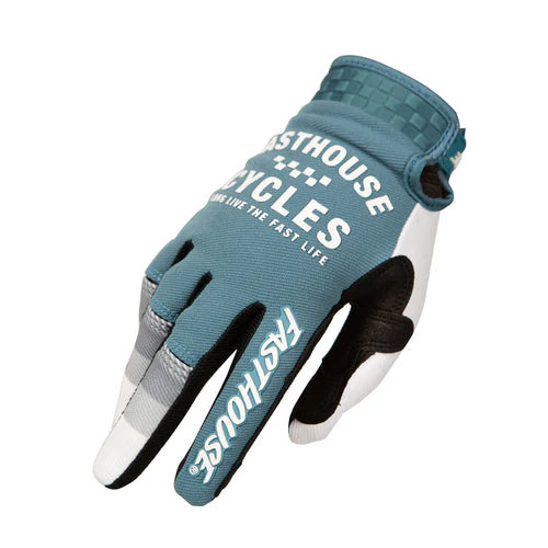 Youth Pacer Glove - Slate/White