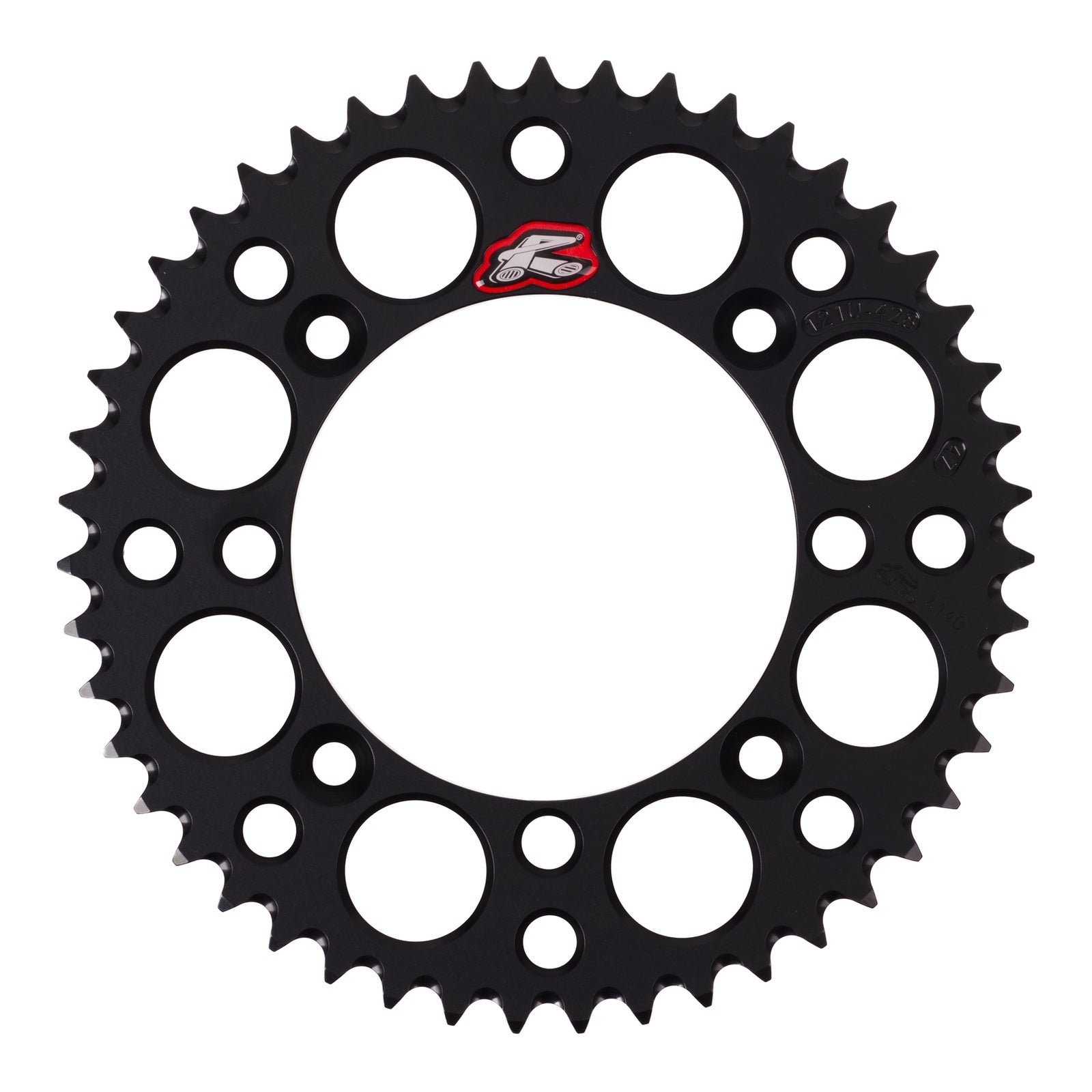 Renthal Sprocket Rear Black 47T Alloy 7075 T6 Grooved