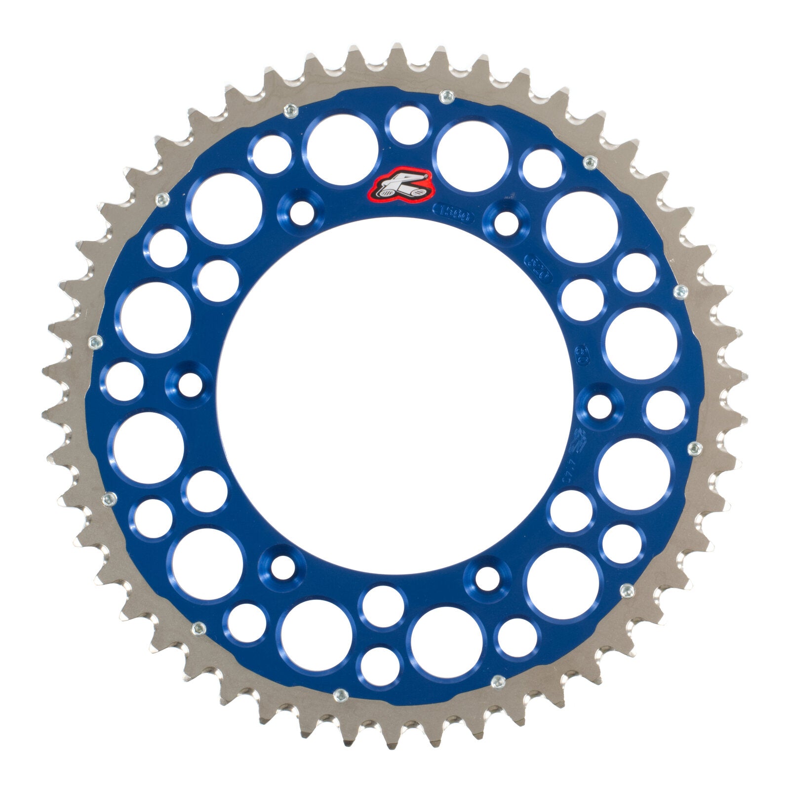 Renthal Sprocket Twinring Blue 50T Bi-Metal Grooved
