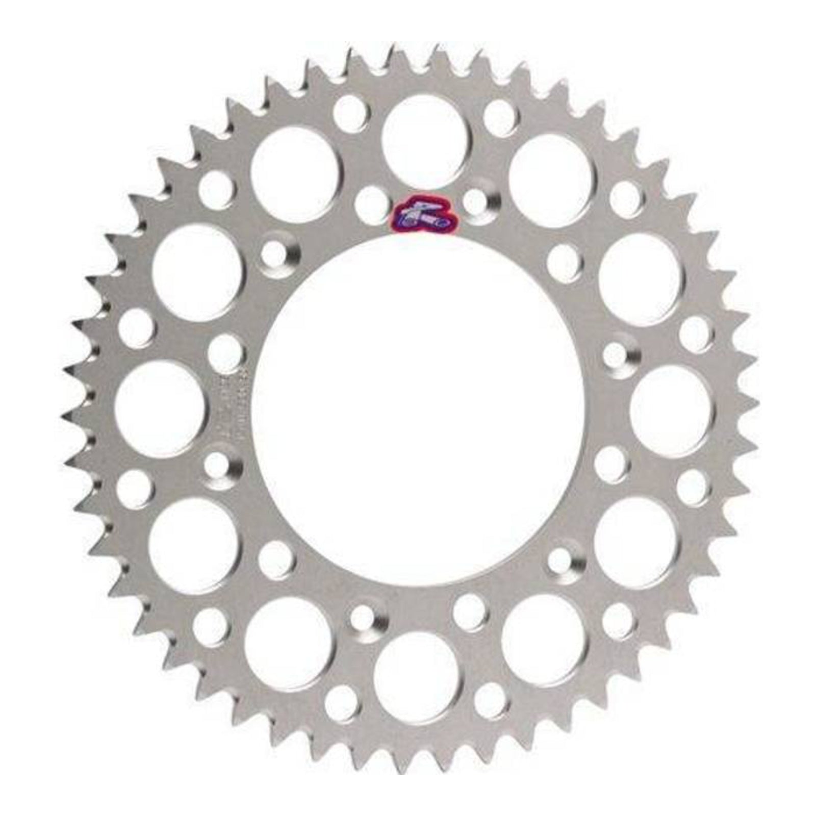 Renthal Sprocket Rear Silver 51T Alloy 7075 T6 Grooved Yamaha