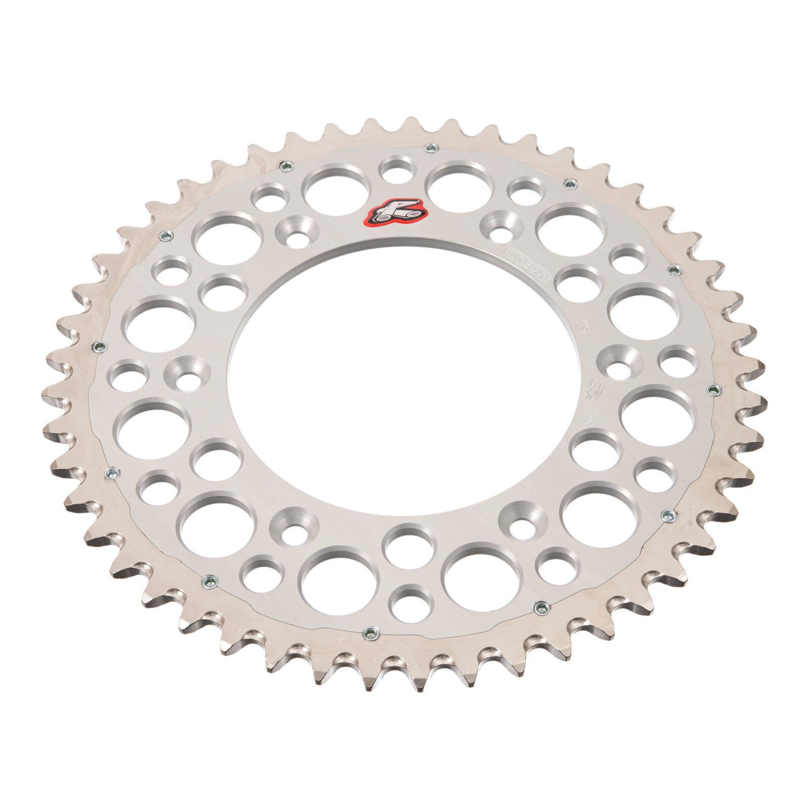 Renthal Sprocket Twinring Silver 49T Bi-Metal Grooved