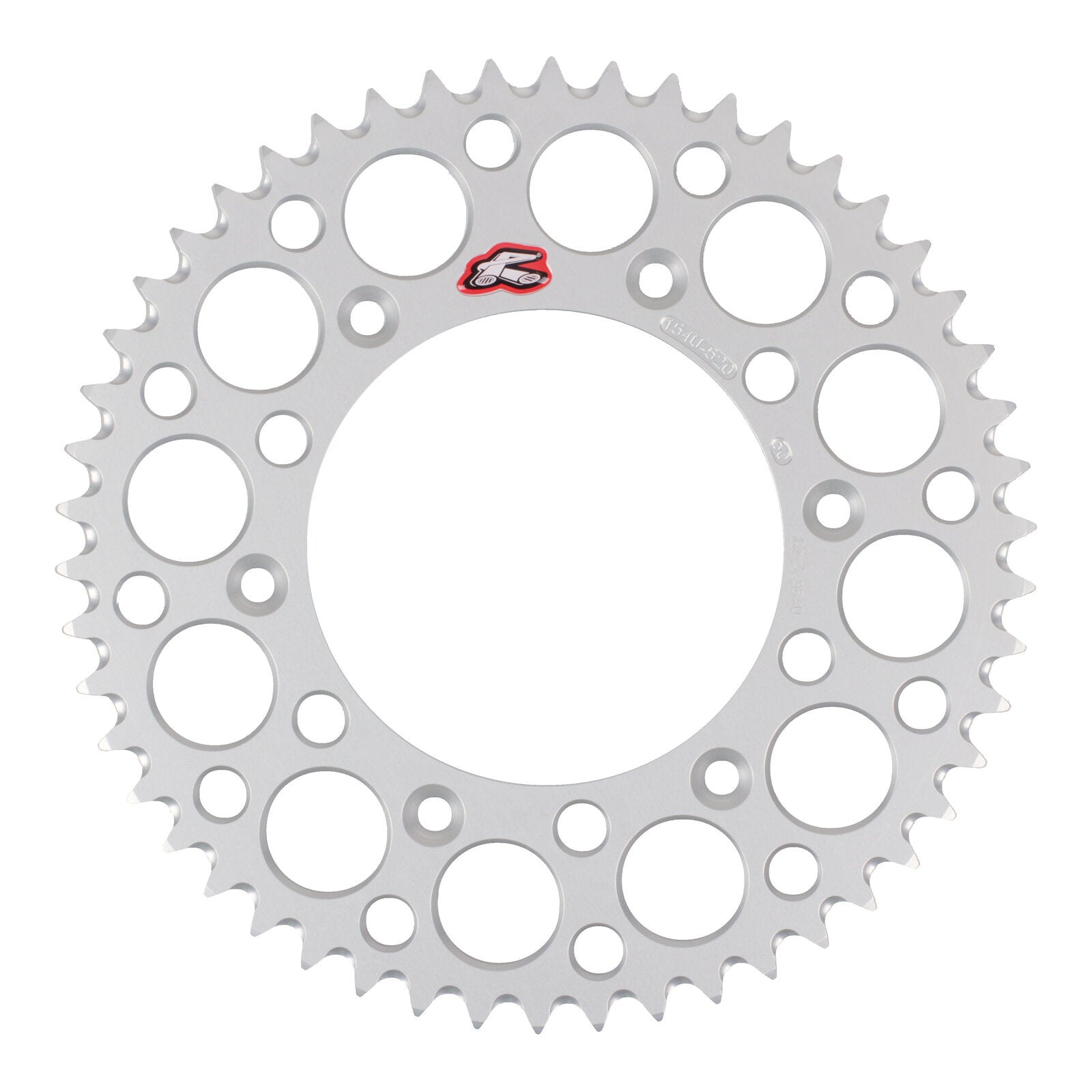 Renthal Sprocket Rear Silver 50T Alloy 7075 T6 Grooved Honda