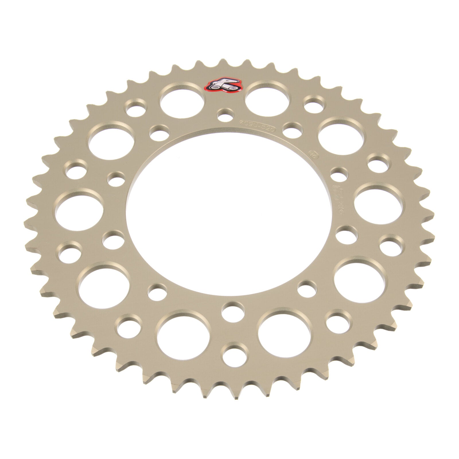 Renthal Sprocket Hard Anodised 46t Silver