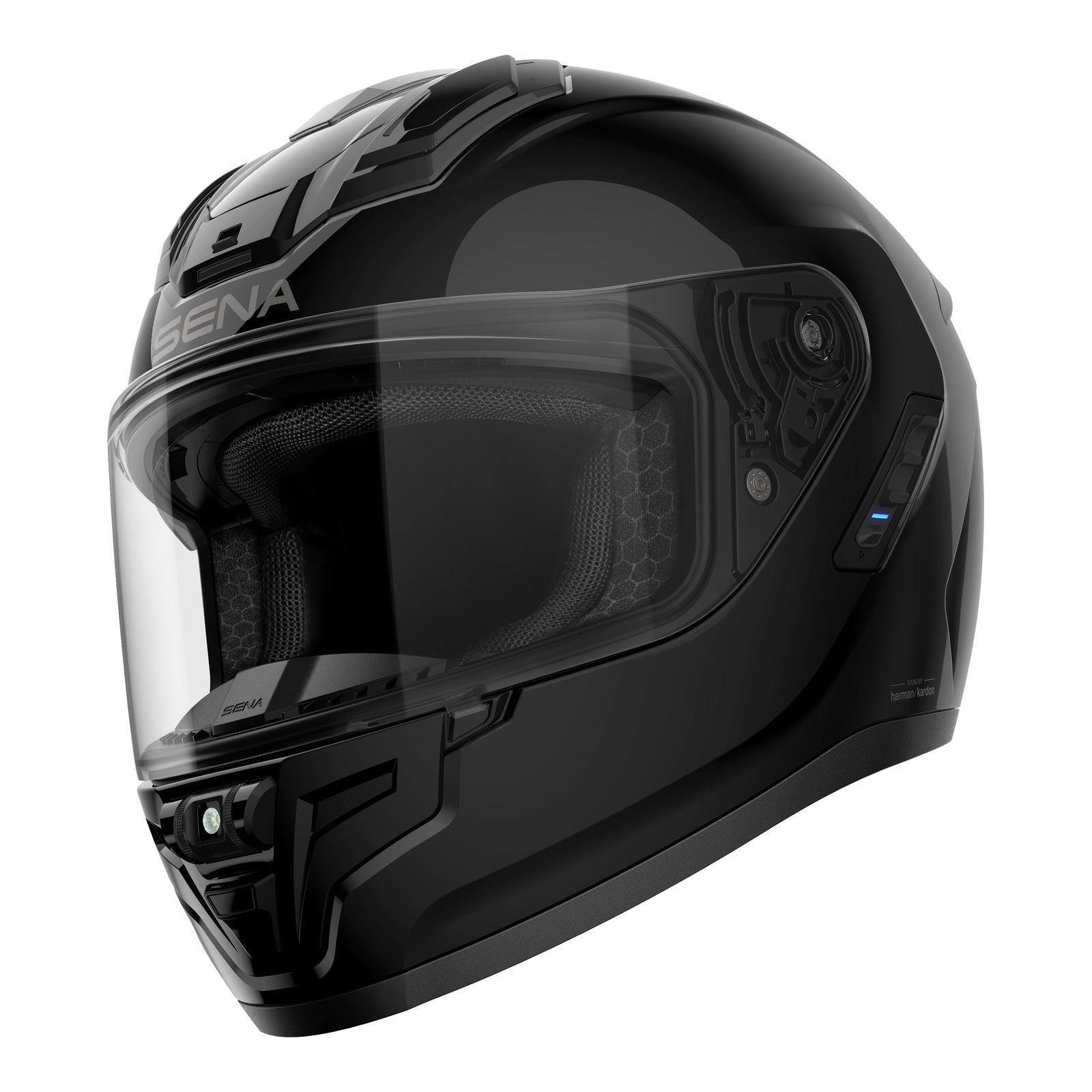 Sena Phantom Smart Helmet with Mesh Intercom - Gloss Black