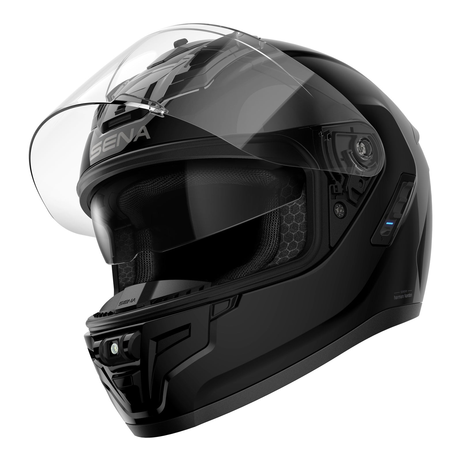 Sena Phantom Smart Helmet with Mesh Intercom - Gloss Black