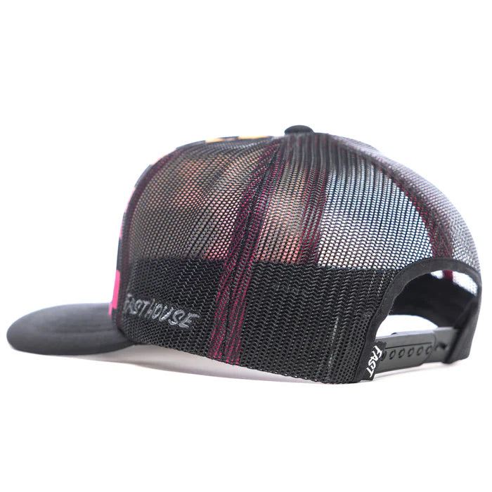 Sound Check Hat - Pink/Black