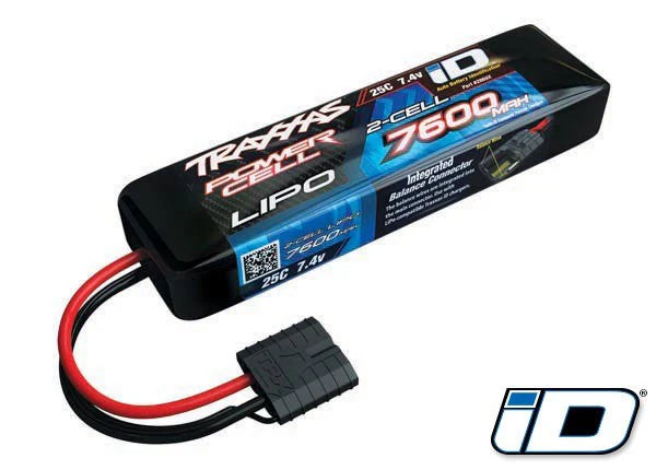 Traxxas 2869X - 7600Mah 7.4V 2-Cell 25C Lipo Battery