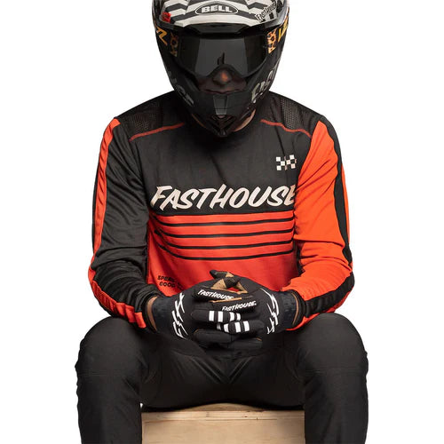 Classic Mercury L/S Jersey - Black/Red