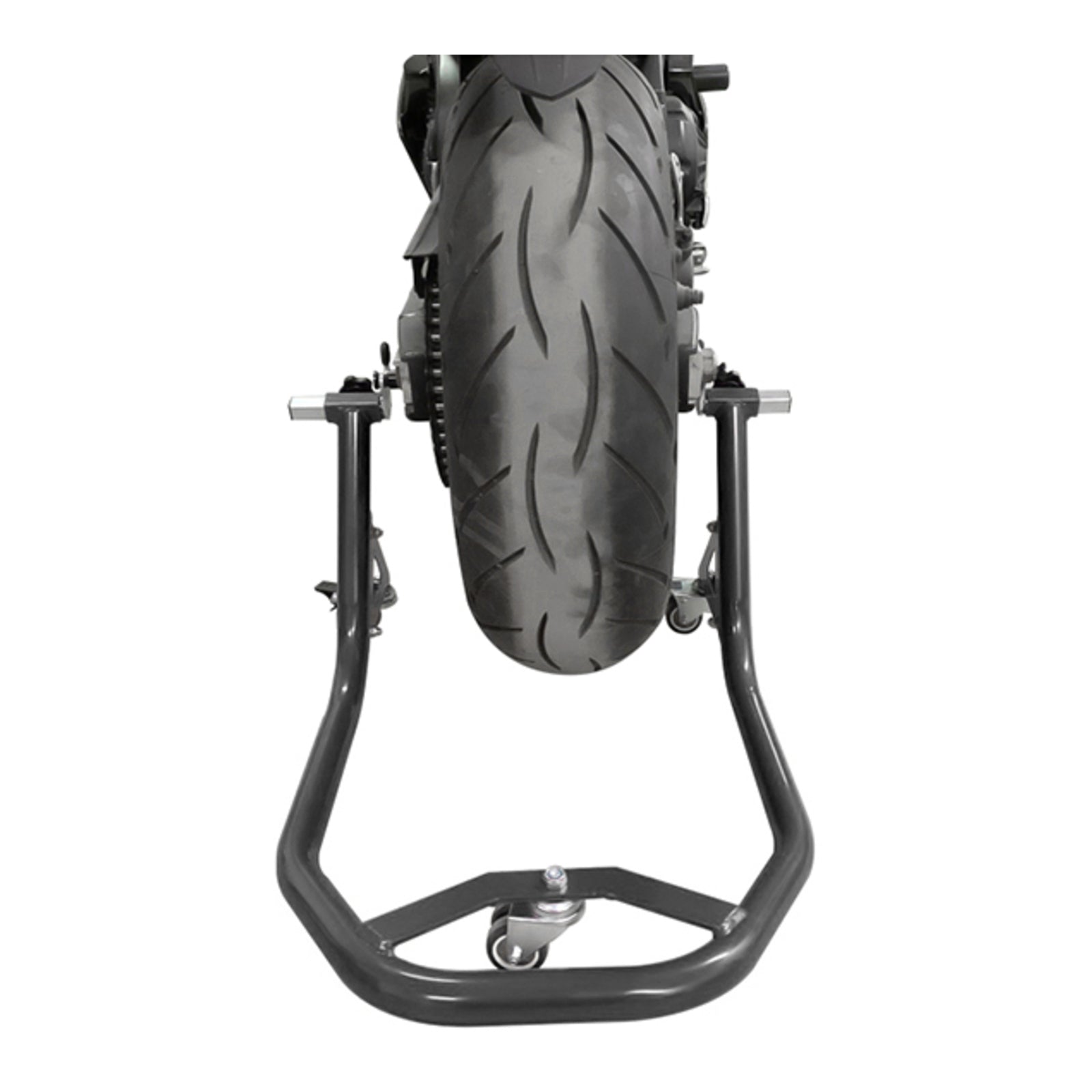 Whites Paddock Stand Rear - Dolly Type - with V-Hooks & L-Pads