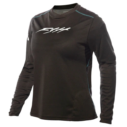 Womens Alloy Ronin L/S Jersey - Black
