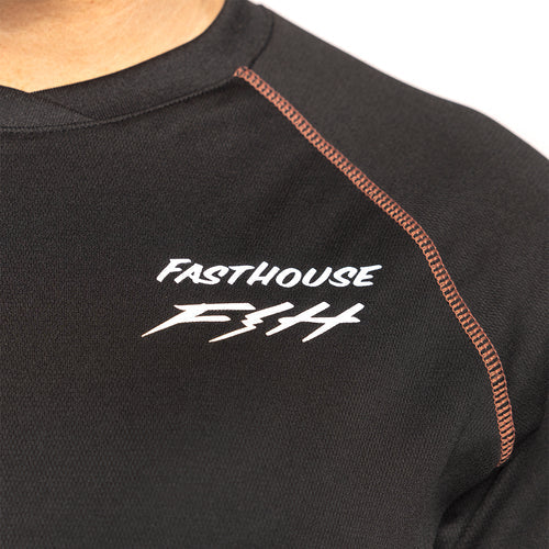 Womens Sidewinder L/S Jersey - Black