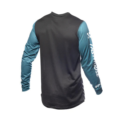 Youth Carbon Force LS Jersey - Teal
