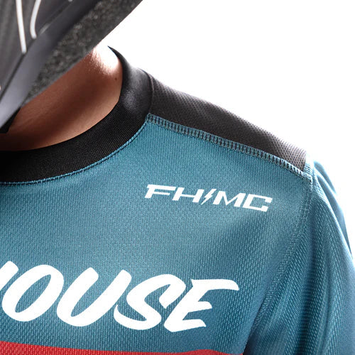 Youth Carbon Force LS Jersey - Teal