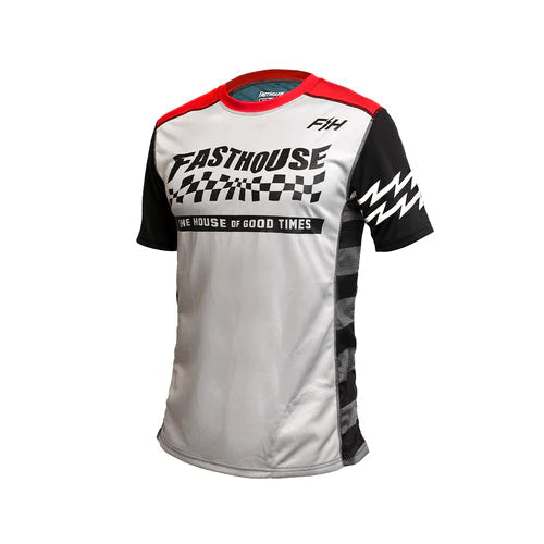 Youth Classic Velocity SS Jersey - Silver/Indigo