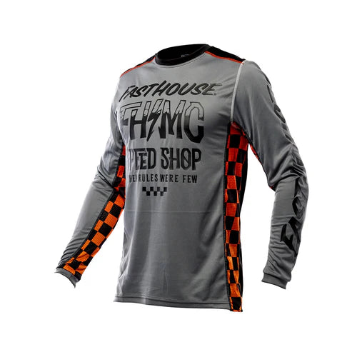 Youth Grindhouse Brute Jersey - Grey/Black