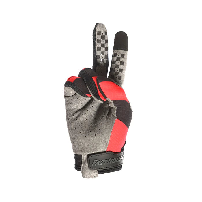 Youth Speed Style Akin Glove - Black/Red