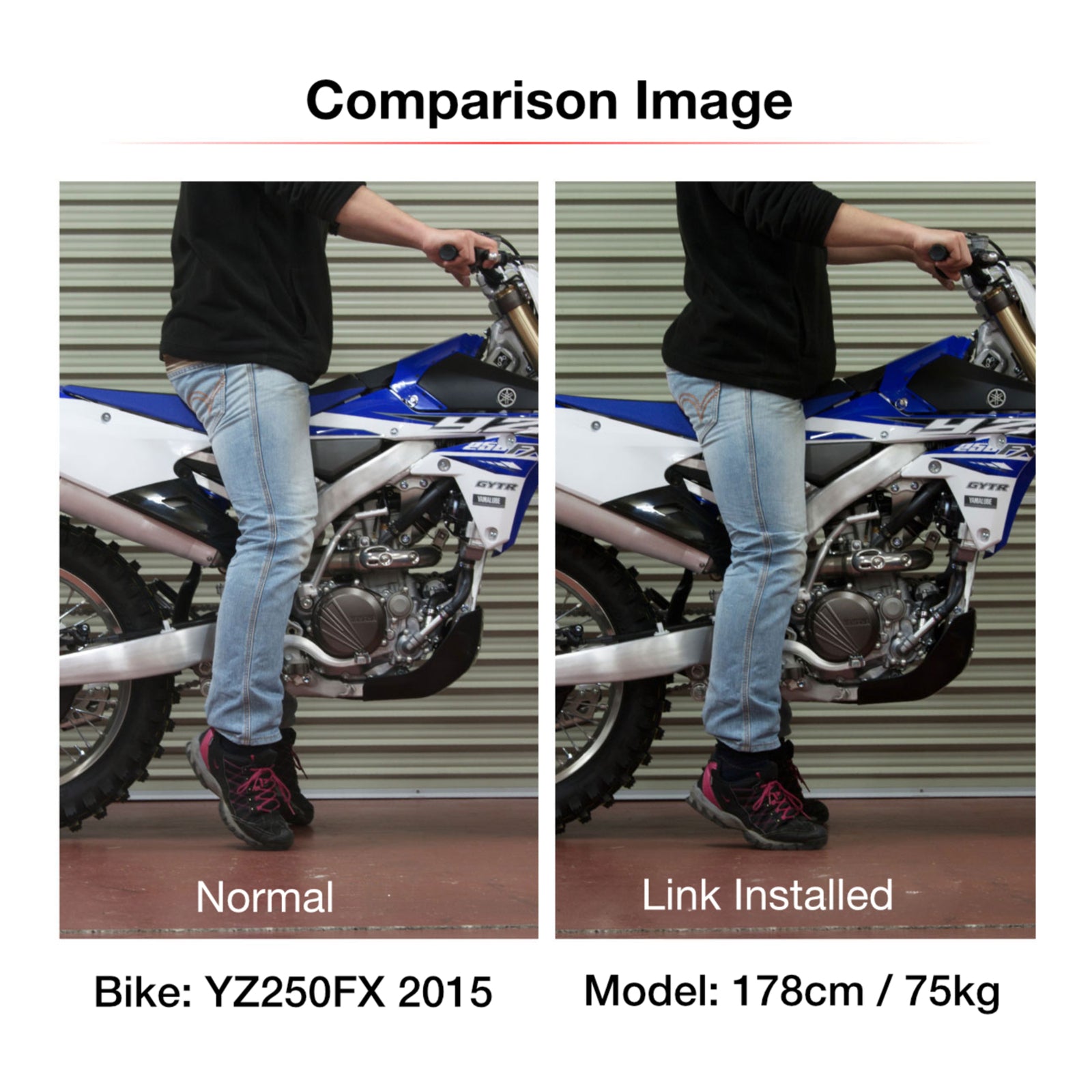 Zeta RSL-LowDown -30mm KTM 125/250SX '16-, 250/350/450SXF '16-