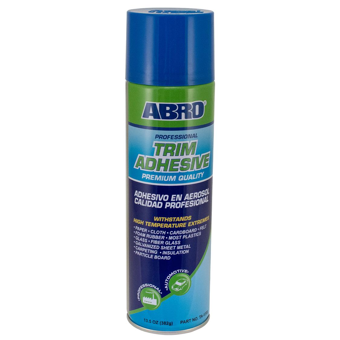 TRIM ADHESIVE ABRO AEROSOL 382GM
