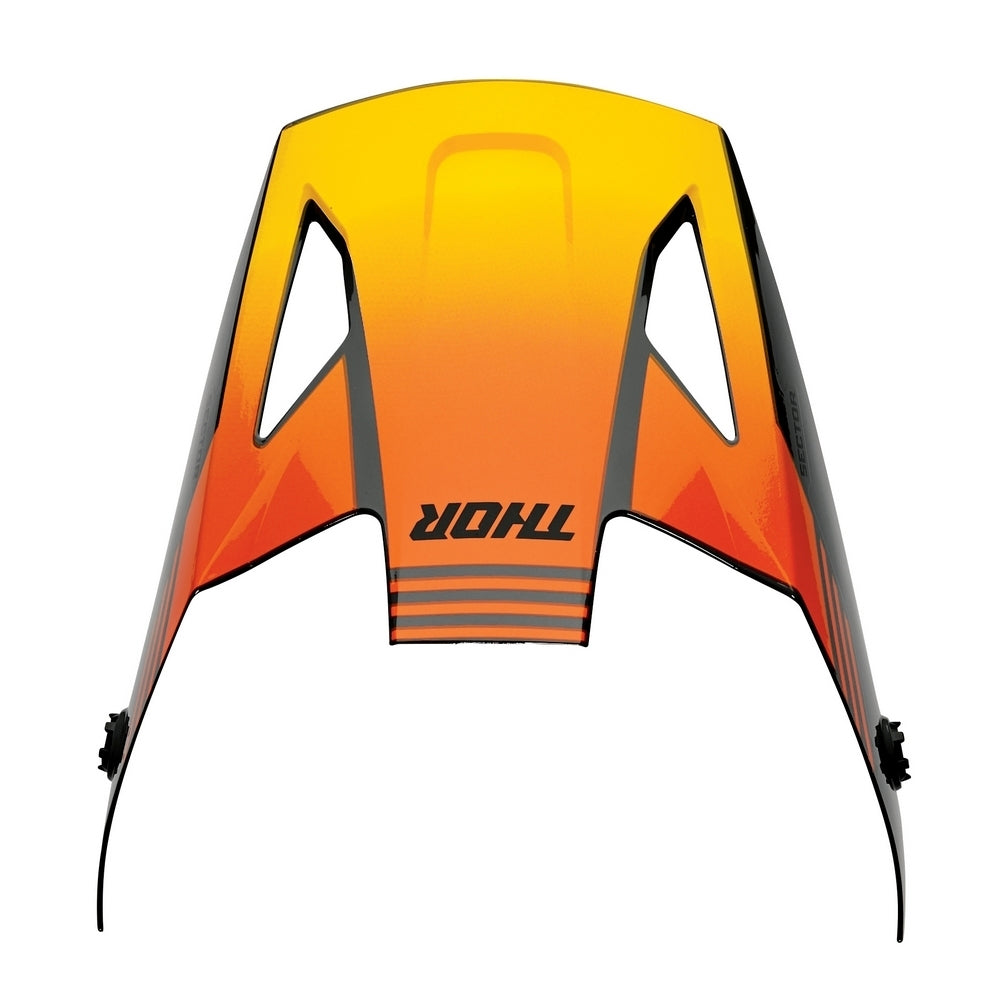 HELMET VISOR KIT S25 THOR MX SECTOR CARVE CHARCOAL ORANGE