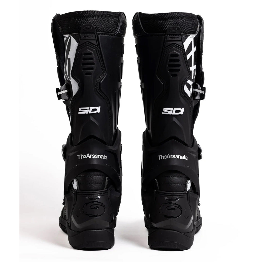Sidi Crossair TA (The Arsenale collab) MX Boot - Black Yellow