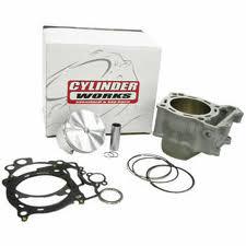 CYLINDER WORKS CYLINDER KIT 39.5MM CYLINDER TOP GASKET SET AND VERTEX PISTON KIT KTM 50 SX 09-19