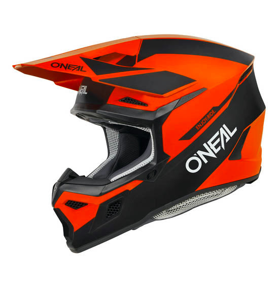 O'Neal 3SRS RACE Helmet - Black/Red