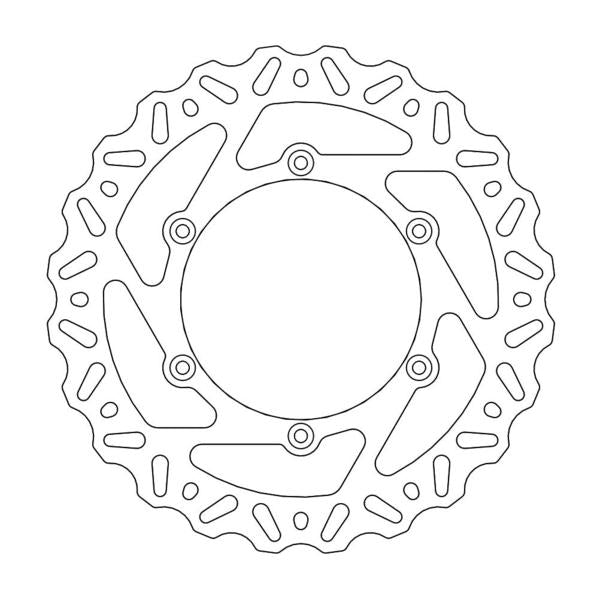 BRAKE DISC REAR MOTO MASTER NITRO MUD 220MM SHERCO