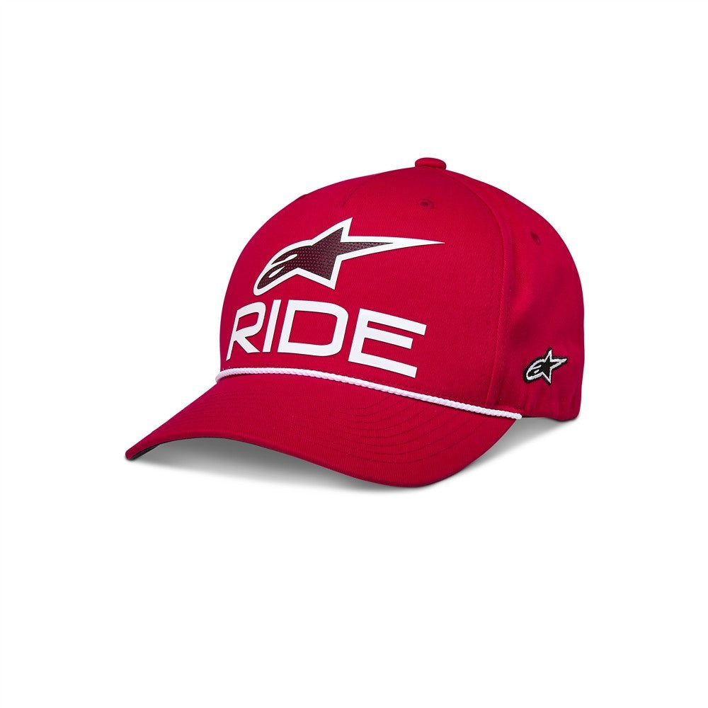 Alpinestars Ride Comp Snapback Hat - Red/White/Black