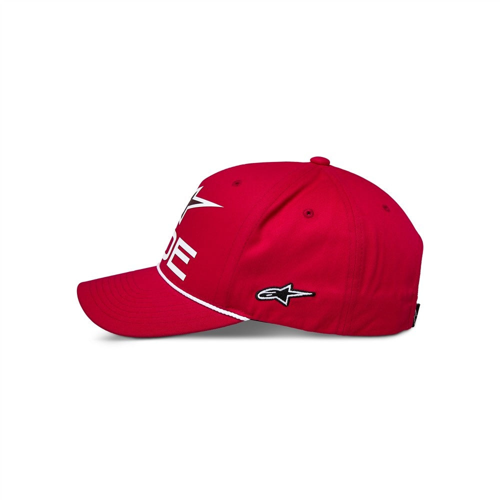 Alpinestars Ride Comp Snapback Hat - Red/White/Black