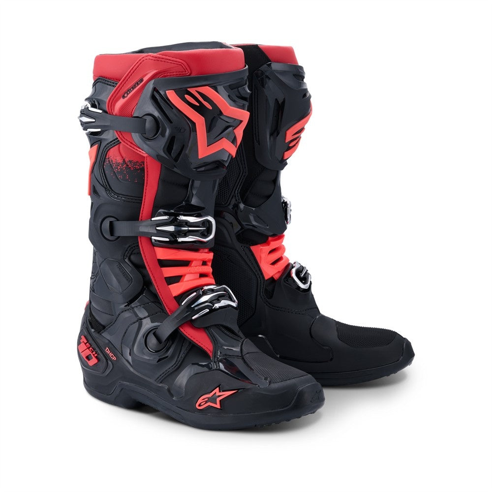 Alpinestars Tech-10 MX Boots - Black/Red