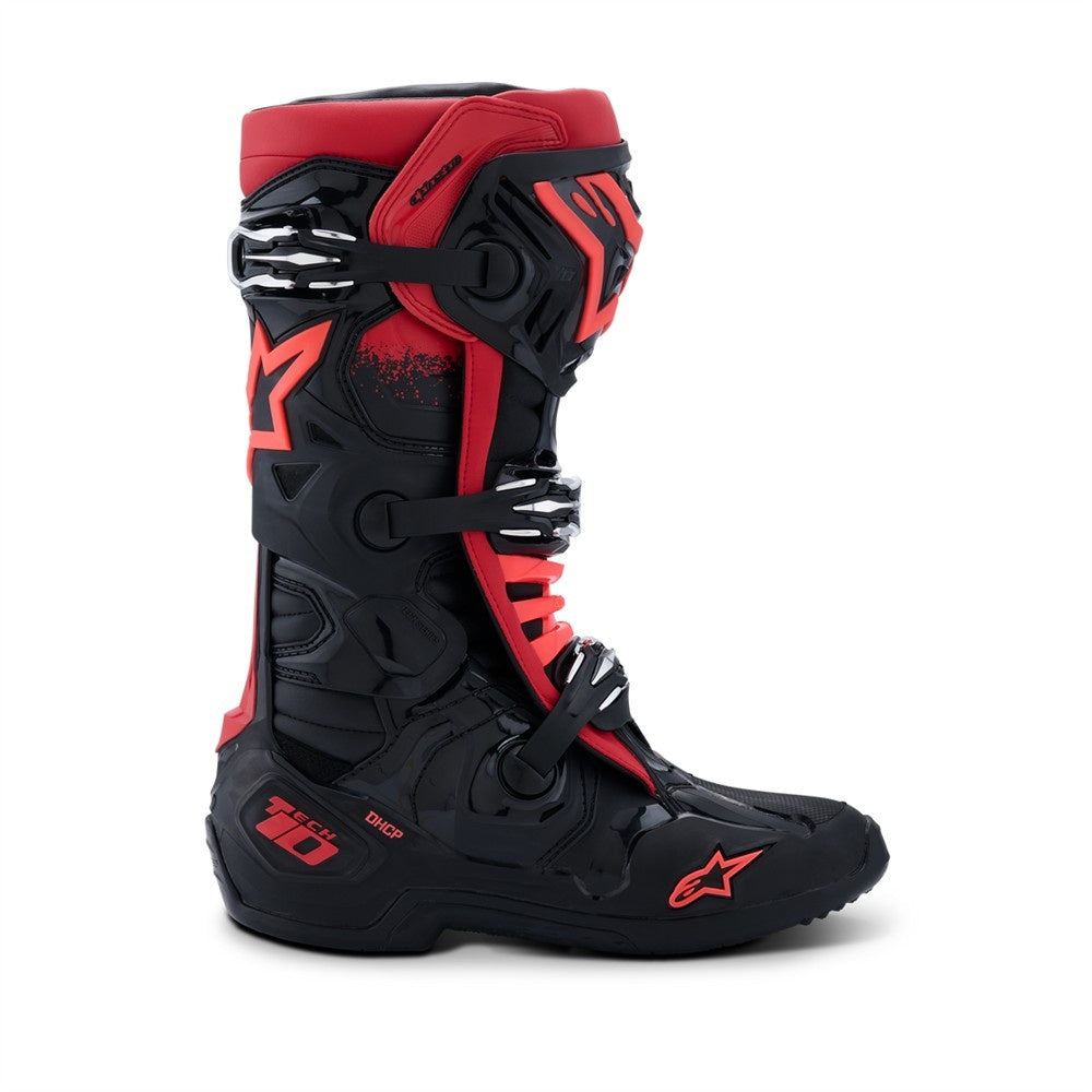Alpinestars Tech-10 MX Boots - Black/Red